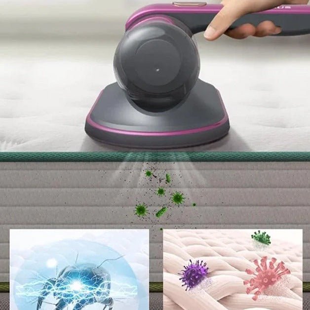 MiteVacTM | Remove stubborn measles and dust from your bed!