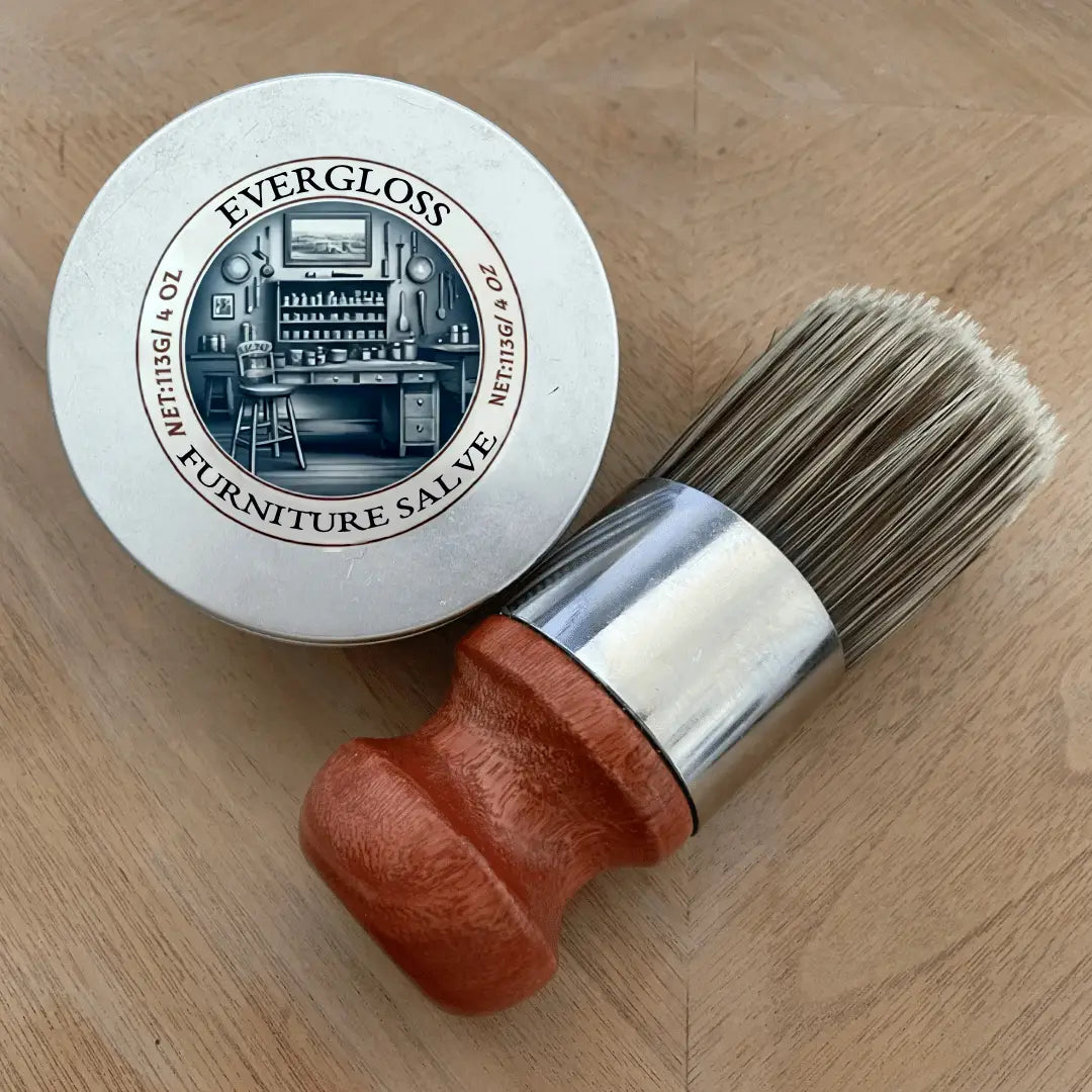 Leather & Furniture Repair Salve + Applicator Brush