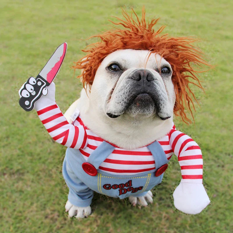 HALLOWEEN CHUCKY DOG COSTUME