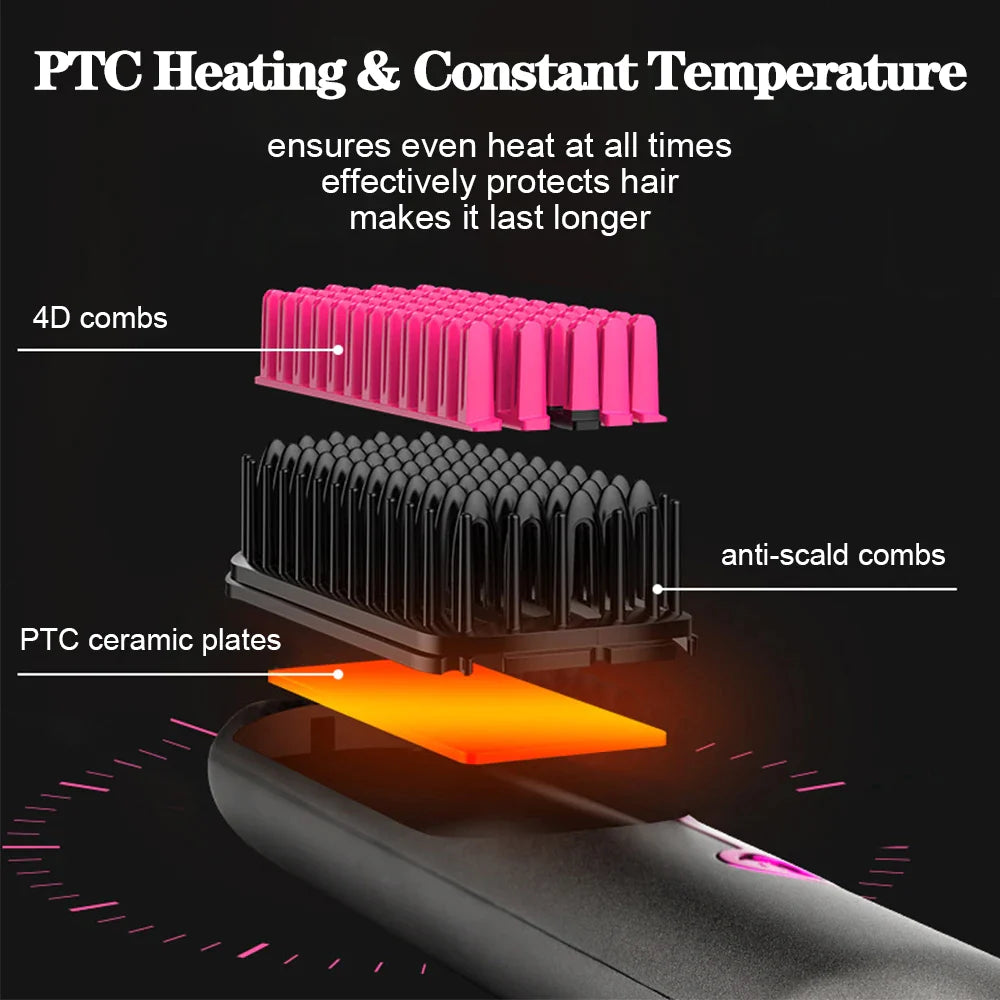 QuickStyle Pro Cordless Hair Brush