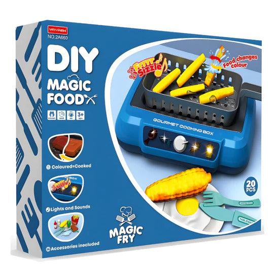 Inspire your little gourmet chef with the Magic Fry!