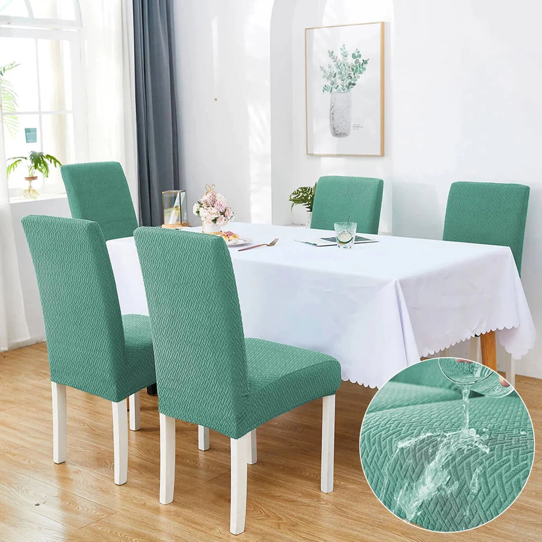 Waterproof Chair Covers 4+2 FREE