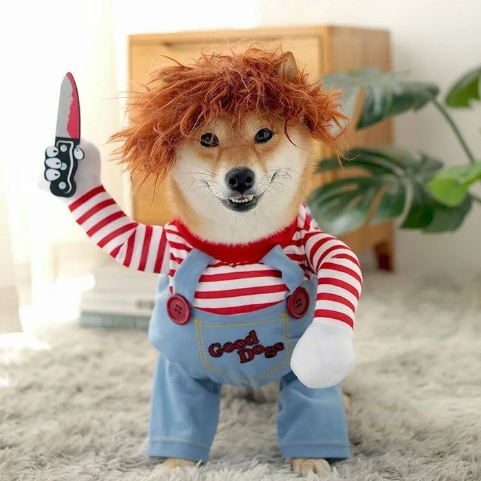 HALLOWEEN CHUCKY DOG COSTUME