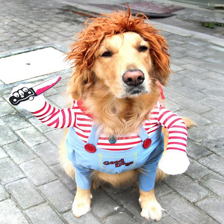 HALLOWEEN CHUCKY DOG COSTUME