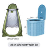 PORTABLE FOLDING TOILET