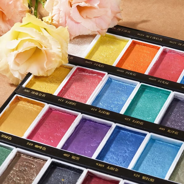 Traditional Premium Watercolor Paint Set