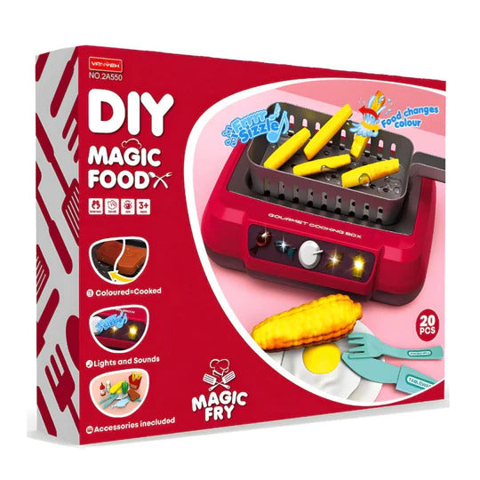 Inspire your little gourmet chef with the Magic Fry!