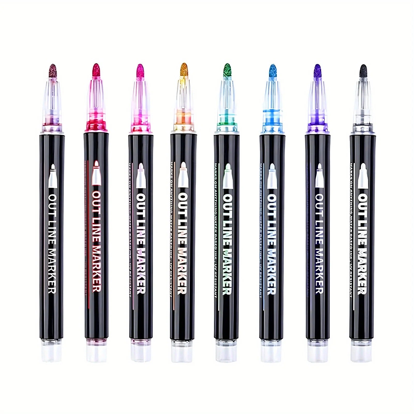 Elevate your Creativity: Shimmer Marker Set